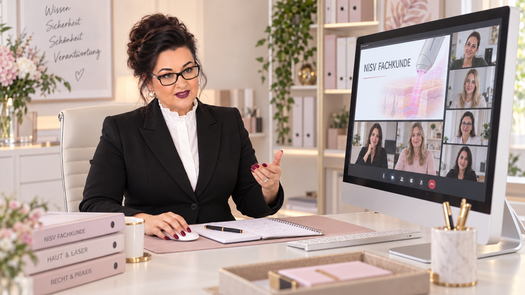 NiSV-Expertin S.A.B beim 1:1 Zoom-Beratungsgespräch – Sistas Care Knowledge & Beratung