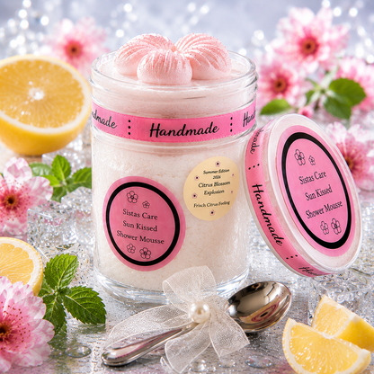 Sistas Care Sun Kissed Shower Mousse – Citrus Blossom Explosion Limited Summer Edition 2026