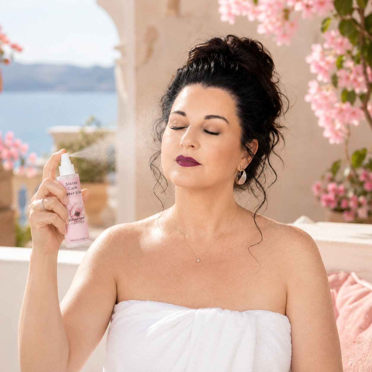 Sistas Care® Water Kiss – Präbiotisches Gesichtsspray für Frische & Pflege