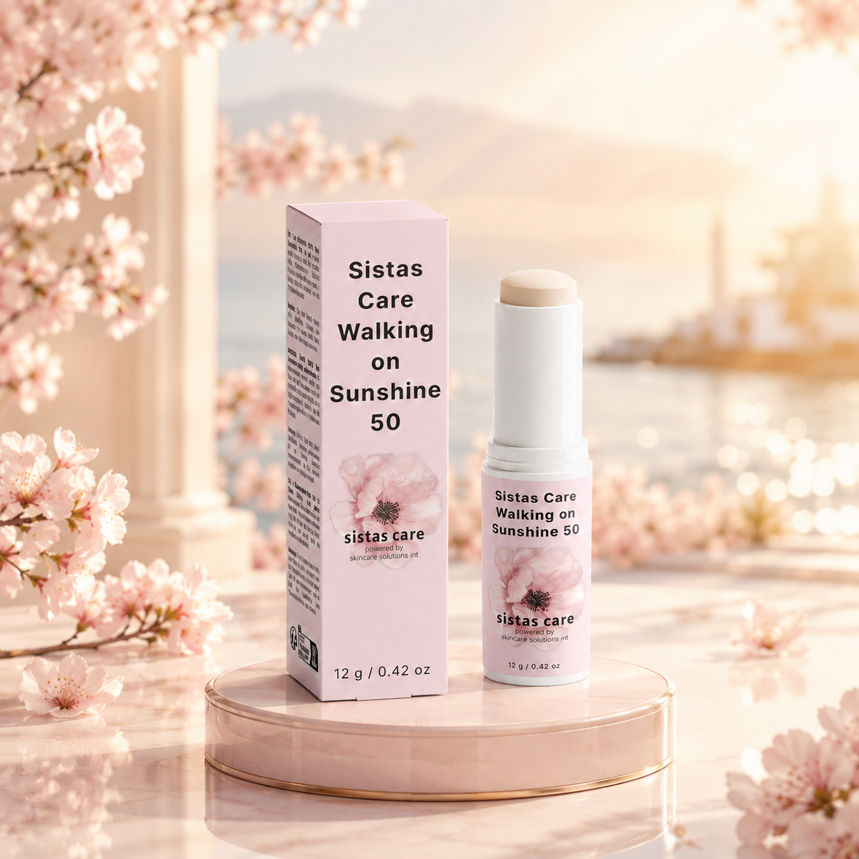 Sistas Care®  Walking on Sunshine 50 – Mineralischer Sonnenschutzstick SPF 50
