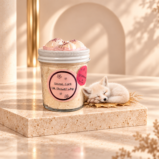 Sistas Care Silk Shower Mousse Seelenwärme – veganes Duschmousse mit Vanille, Tonka und Sandelholz