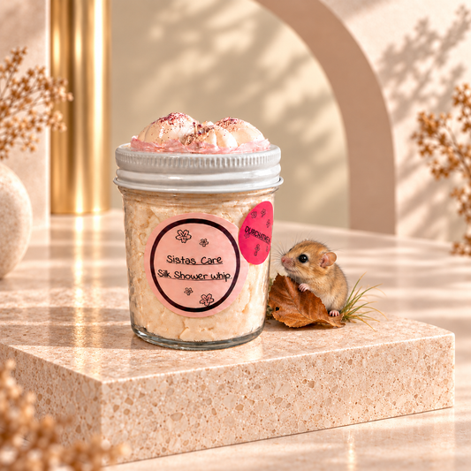 Sistas Care Silk Shower Mousse Durchatmen – veganes Duschmousse mit Birne, weißem Tee und sanften Hölzern