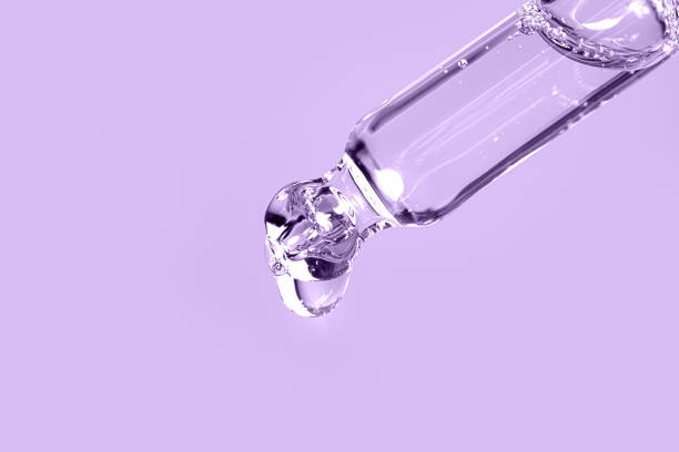 Pipette mit Lavendel Öl