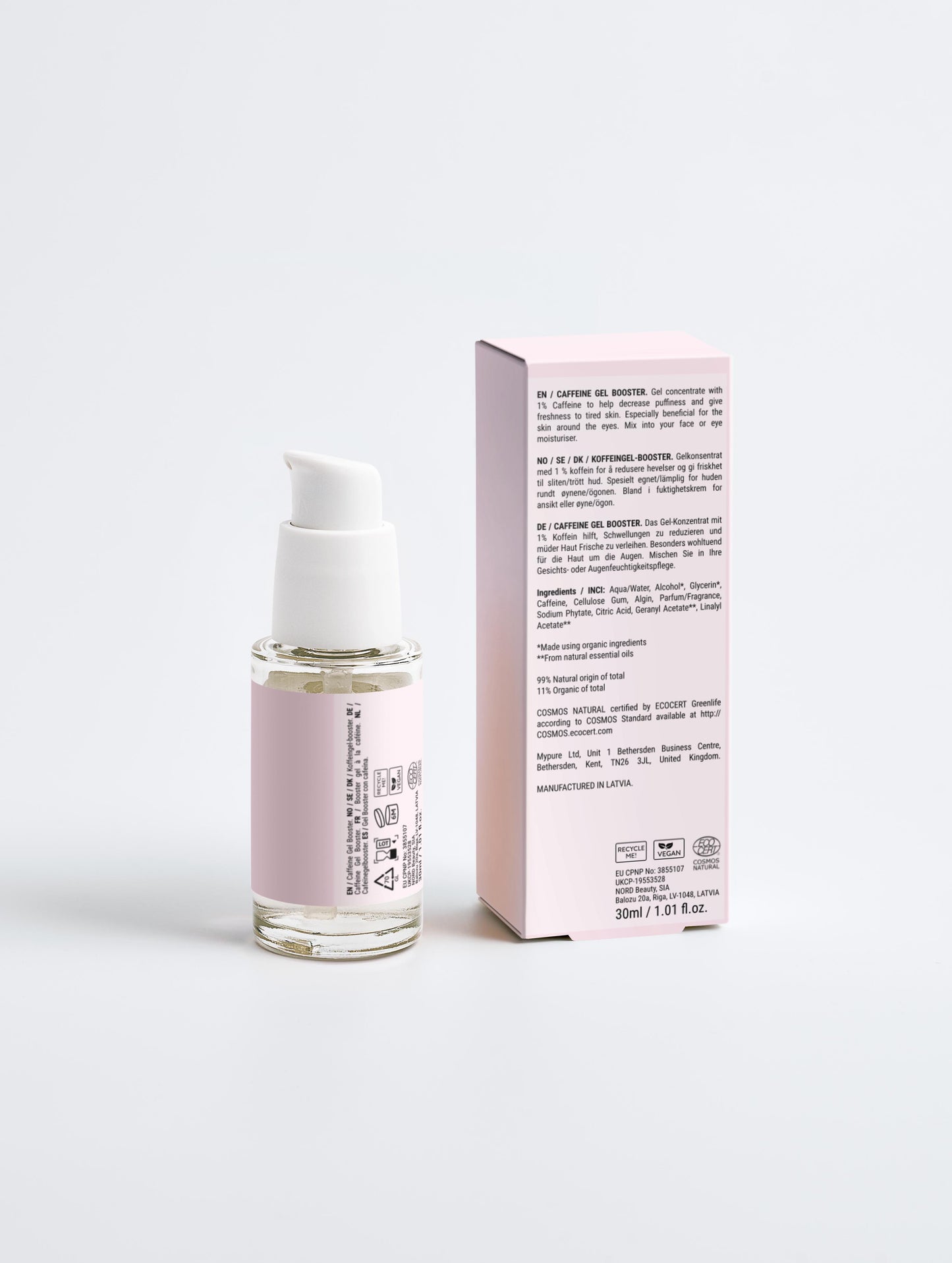 Skin Cocaine Booster with Coffeine
