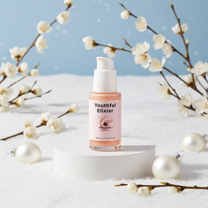 Youthful Elixier – Anti-Aging Serum mit Peptiden und Hyaluronsäure